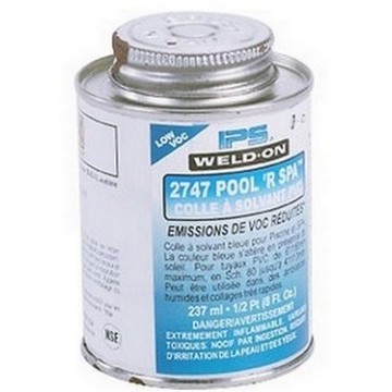 Colle BLEUE Pot 237gr de PVC Souple & Rigide