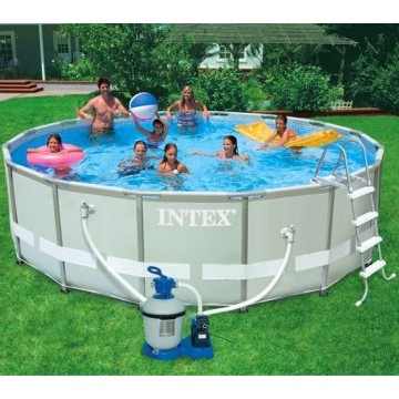 Piscine INTEX RONDE ULTRA Ø4.88 1.22 à Sable INTEX