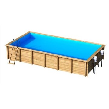 Piscine BOIS PRESTIGE RECTANGLE 8.53x4.53 1.46m