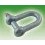 MANILLE DROITE CE STD ACIER ZINGUE Ø10.0MM X 2