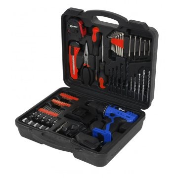 COFFRET PERCEUSE-VISSEUSE 12V 1.3AH 1 BAT. LITHIUM