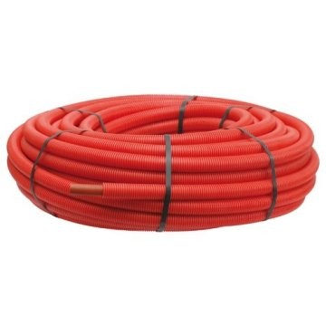 Tube PER 10X12 015m rouge gainé